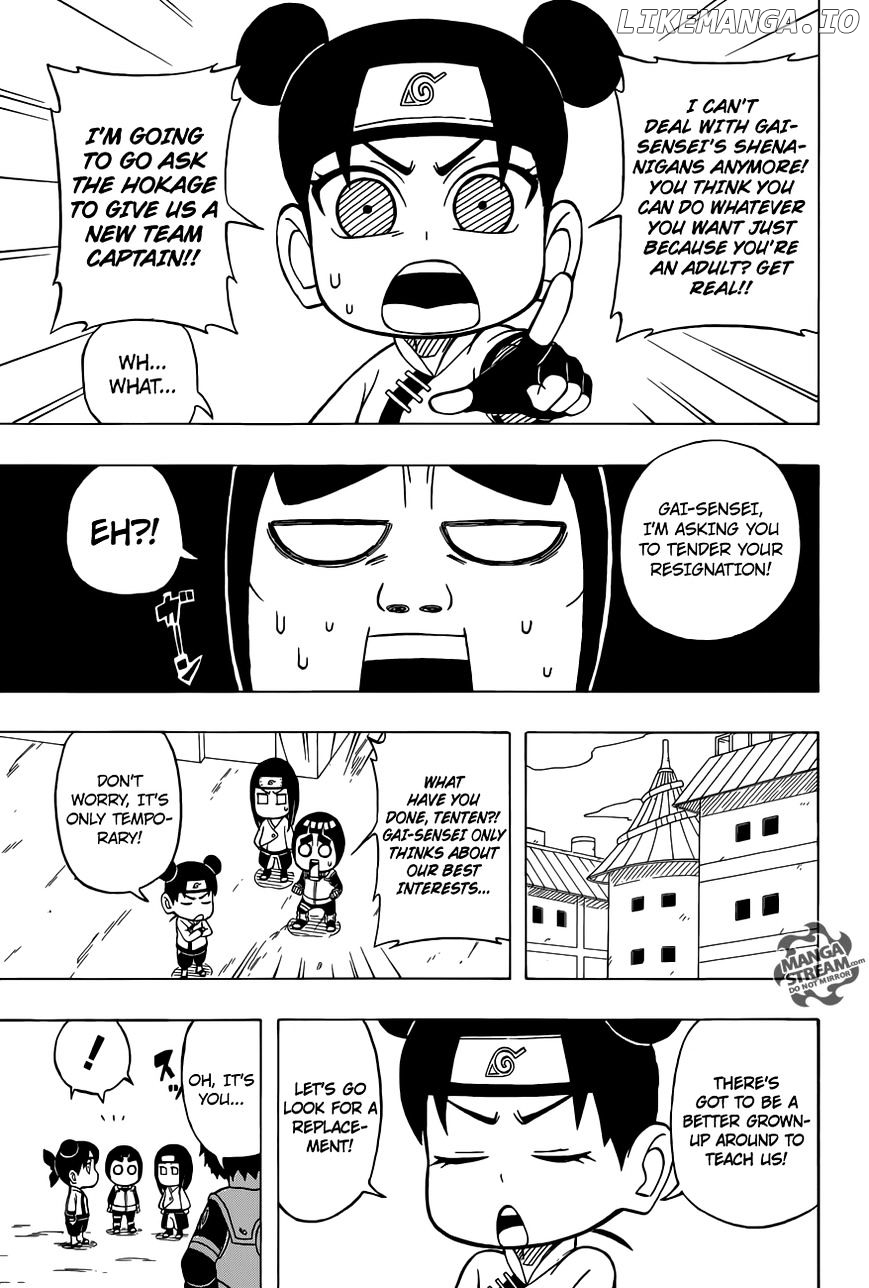 Rock Lee No Seishun Full-Power Ninden chapter 36 - page 6