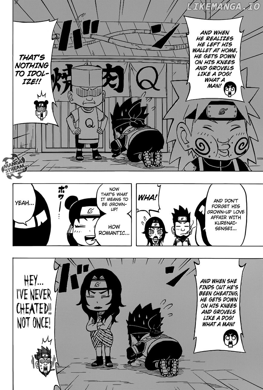 Rock Lee No Seishun Full-Power Ninden chapter 36 - page 9