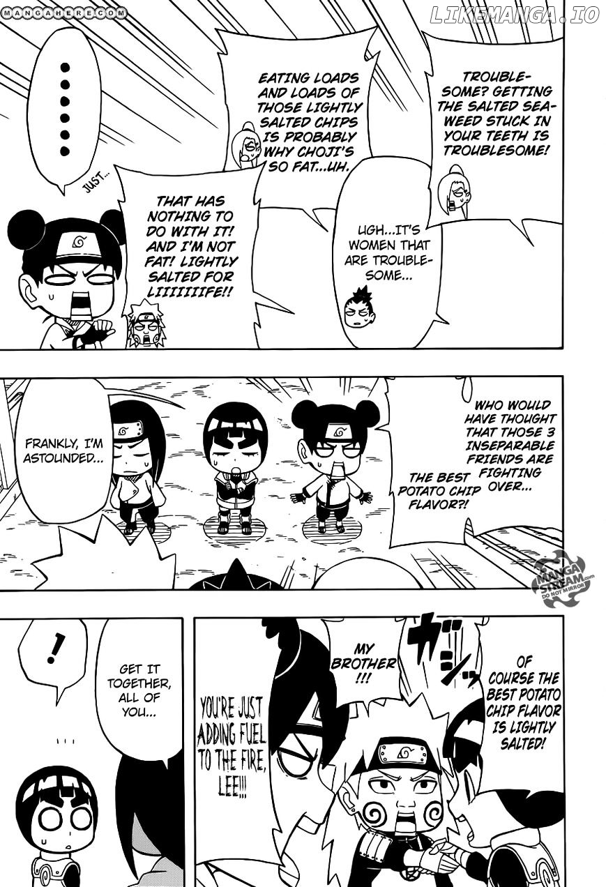 Rock Lee No Seishun Full-Power Ninden chapter 23 - page 6