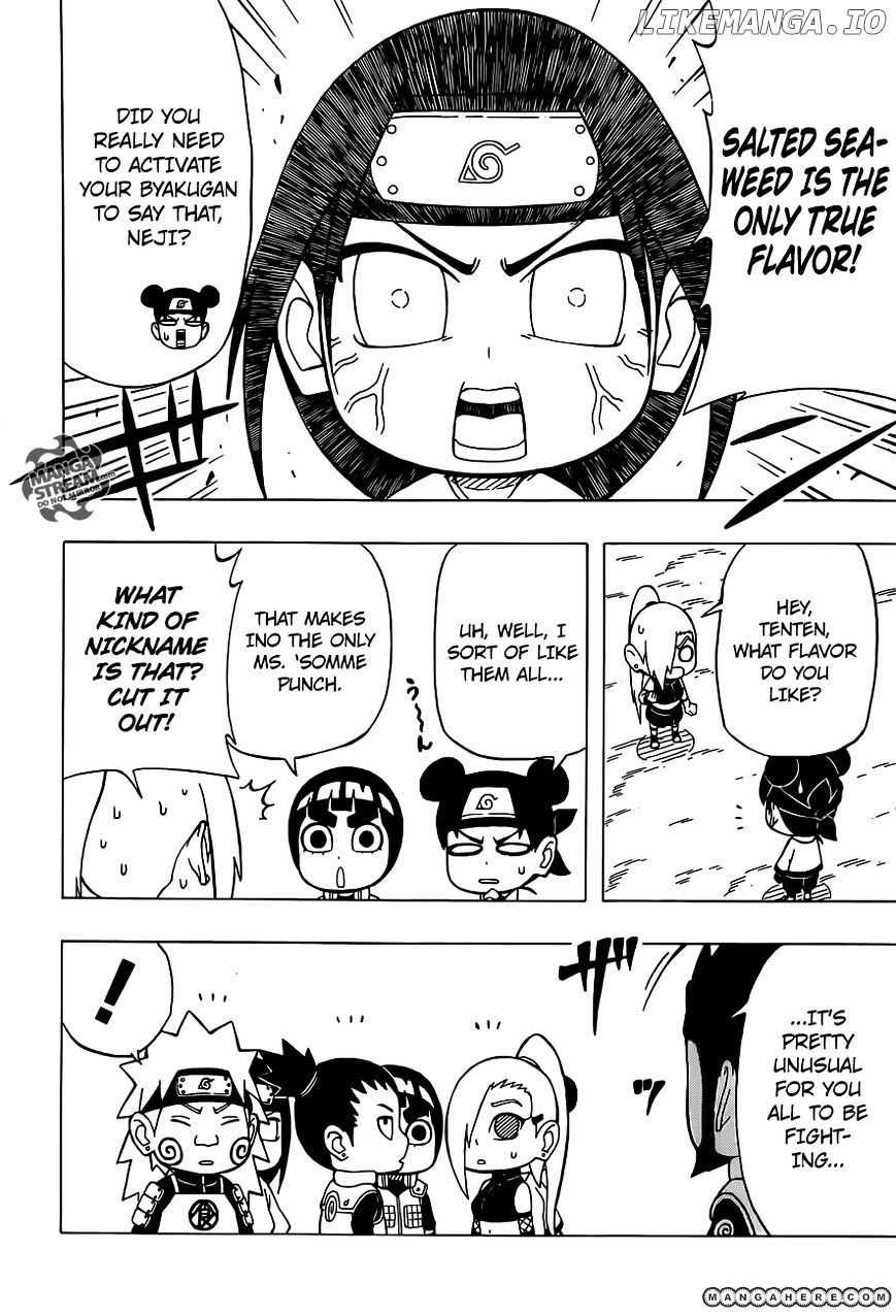 Rock Lee No Seishun Full-Power Ninden chapter 23 - page 7
