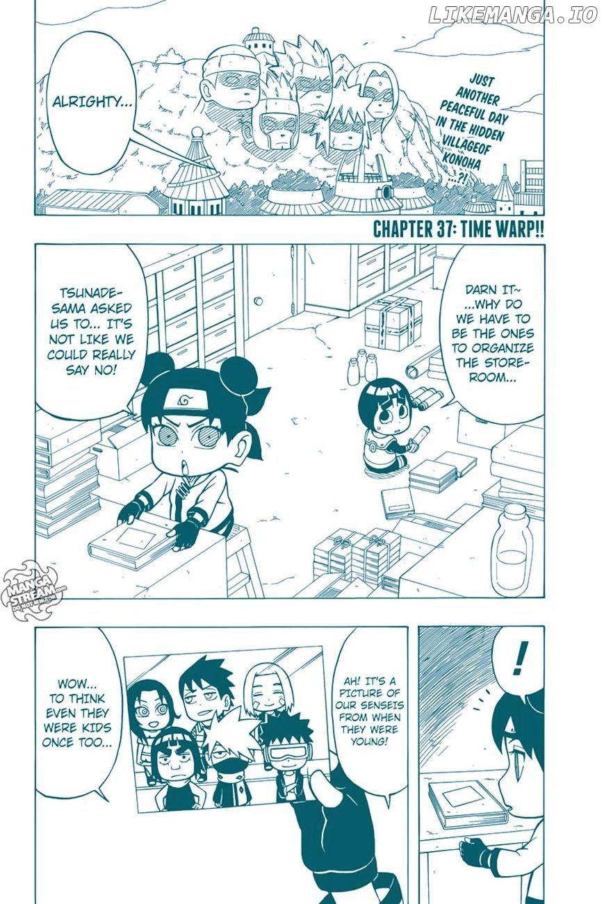 Rock Lee No Seishun Full-Power Ninden chapter 37 - page 2