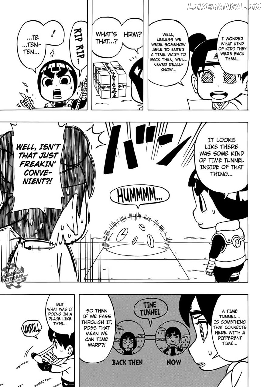 Rock Lee No Seishun Full-Power Ninden chapter 37 - page 3
