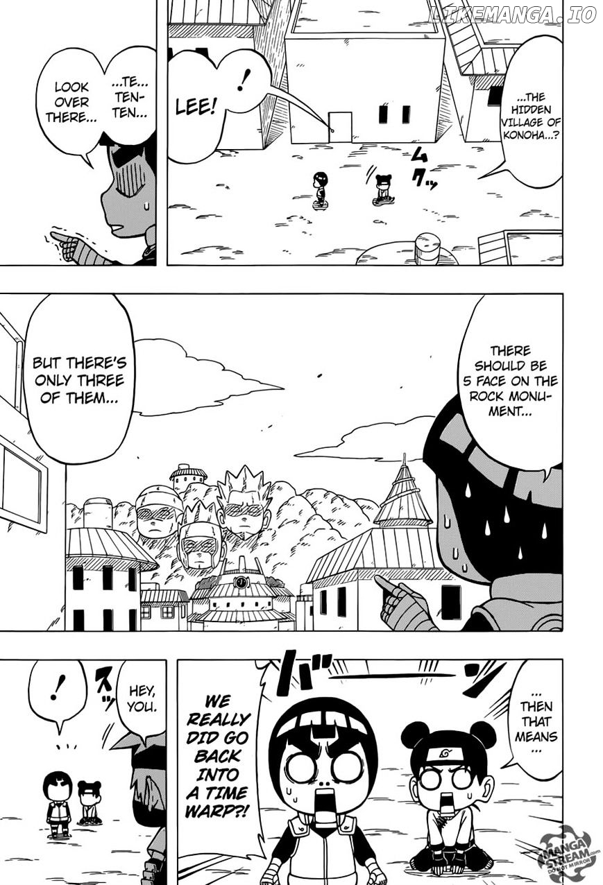 Rock Lee No Seishun Full-Power Ninden chapter 37 - page 5