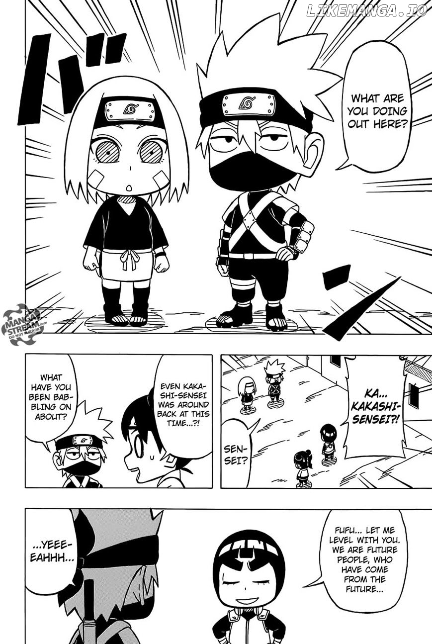 Rock Lee No Seishun Full-Power Ninden chapter 37 - page 6