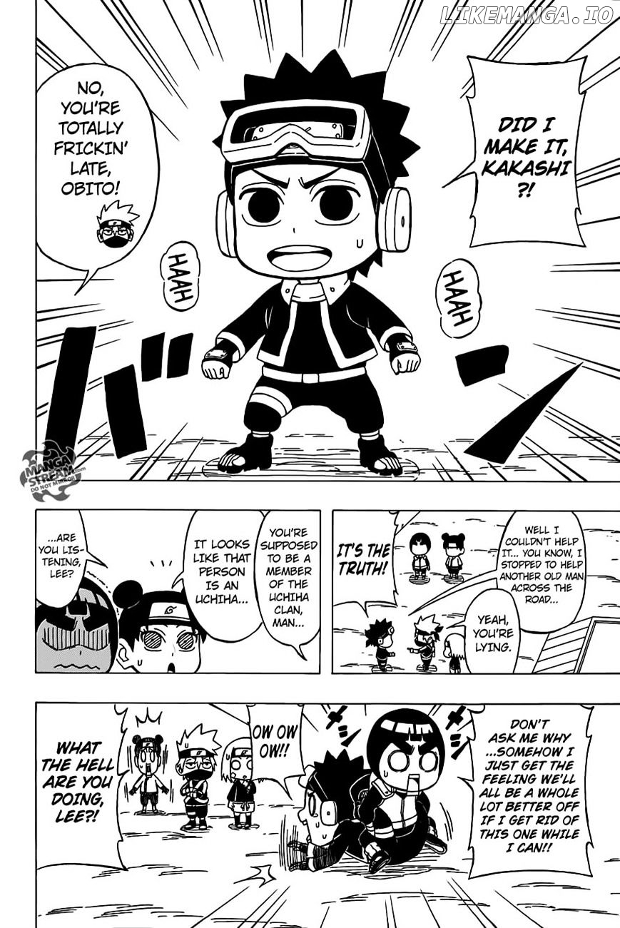 Rock Lee No Seishun Full-Power Ninden chapter 37 - page 8