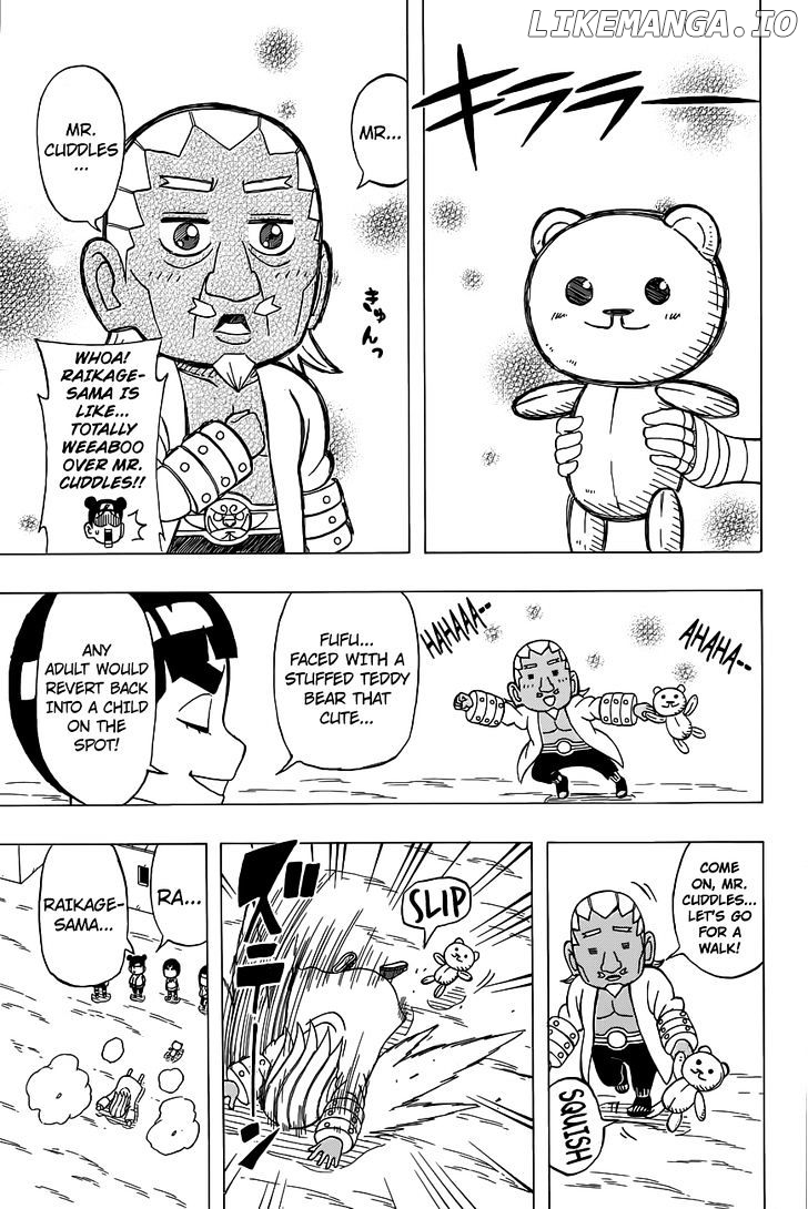 Rock Lee No Seishun Full-Power Ninden chapter 38 - page 10