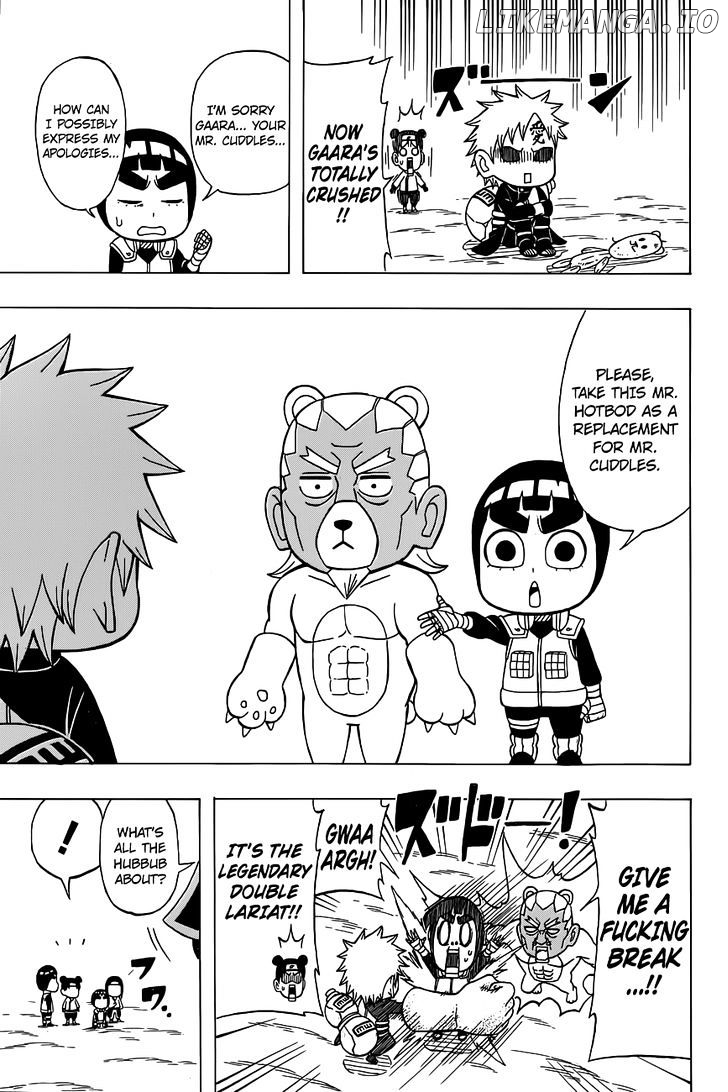 Rock Lee No Seishun Full-Power Ninden chapter 38 - page 12