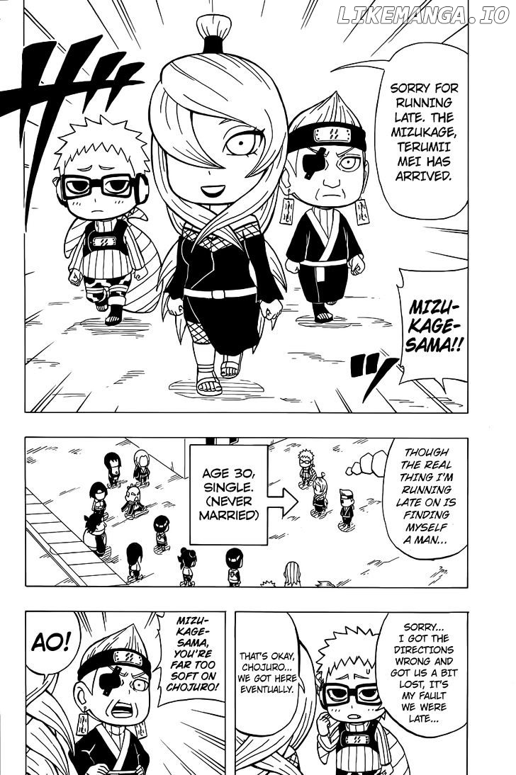 Rock Lee No Seishun Full-Power Ninden chapter 38 - page 17