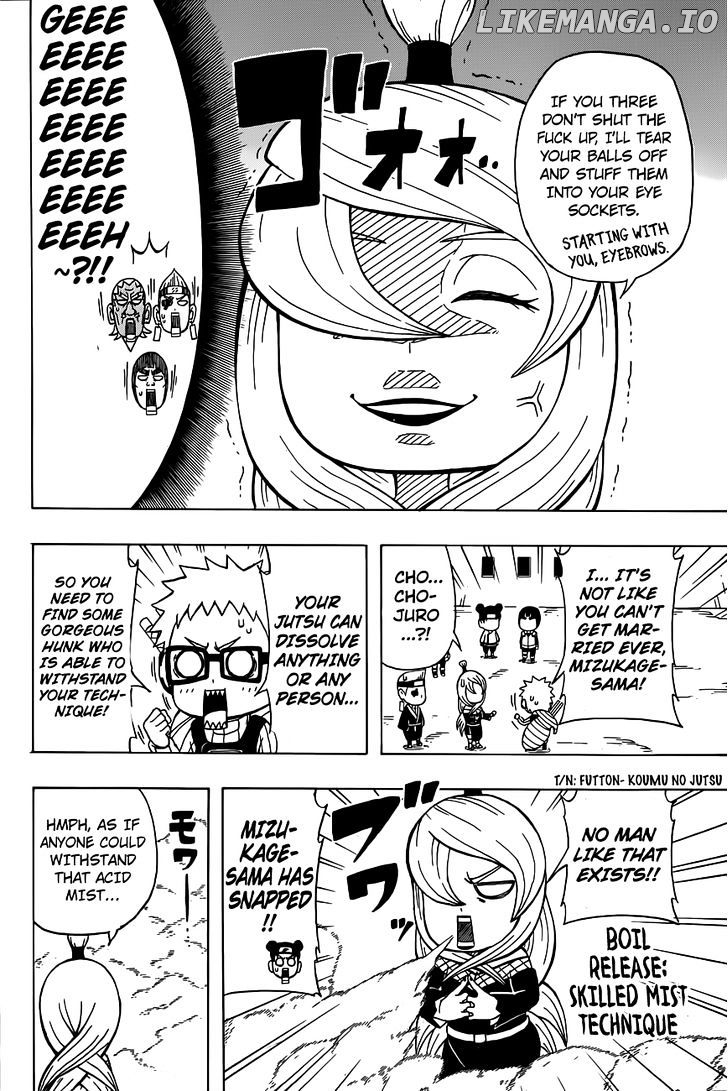 Rock Lee No Seishun Full-Power Ninden chapter 38 - page 19