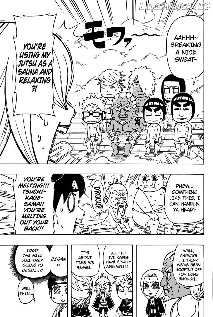 Rock Lee No Seishun Full-Power Ninden chapter 38 - page 20