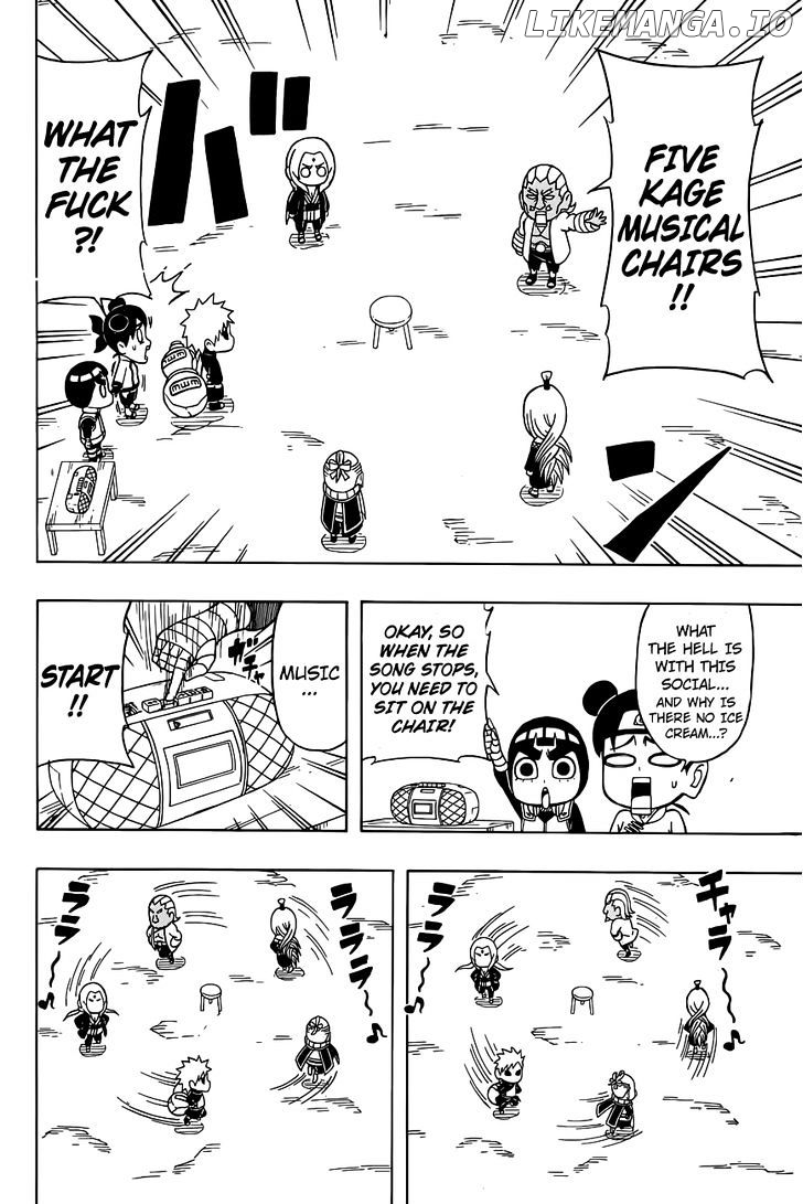 Rock Lee No Seishun Full-Power Ninden chapter 38 - page 21