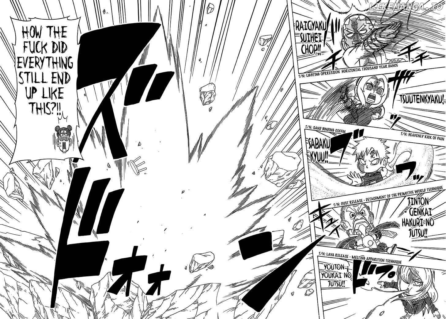 Rock Lee No Seishun Full-Power Ninden chapter 38 - page 23