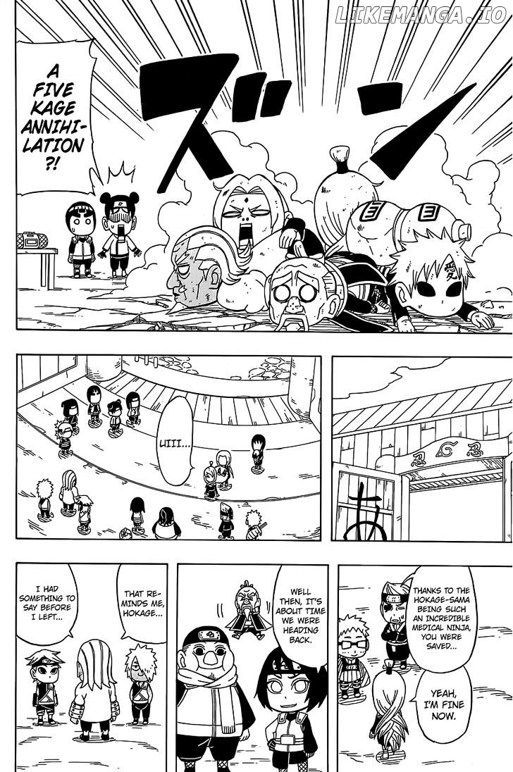 Rock Lee No Seishun Full-Power Ninden chapter 38 - page 24