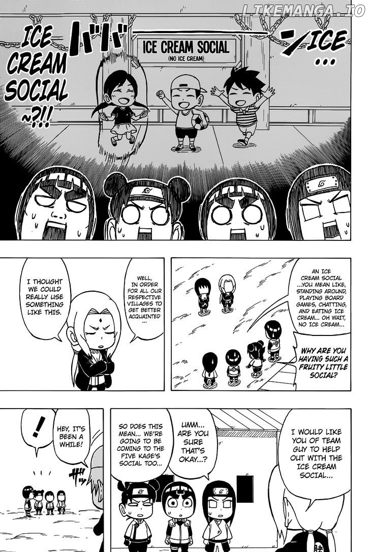 Rock Lee No Seishun Full-Power Ninden chapter 38 - page 6