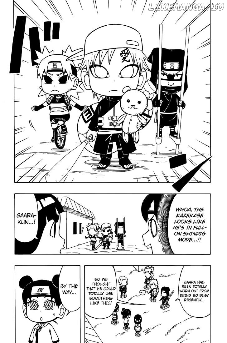Rock Lee No Seishun Full-Power Ninden chapter 38 - page 7