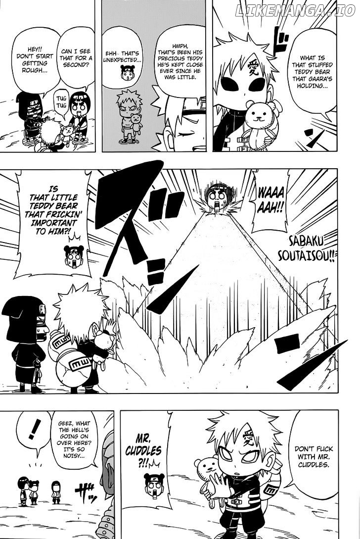 Rock Lee No Seishun Full-Power Ninden chapter 38 - page 8