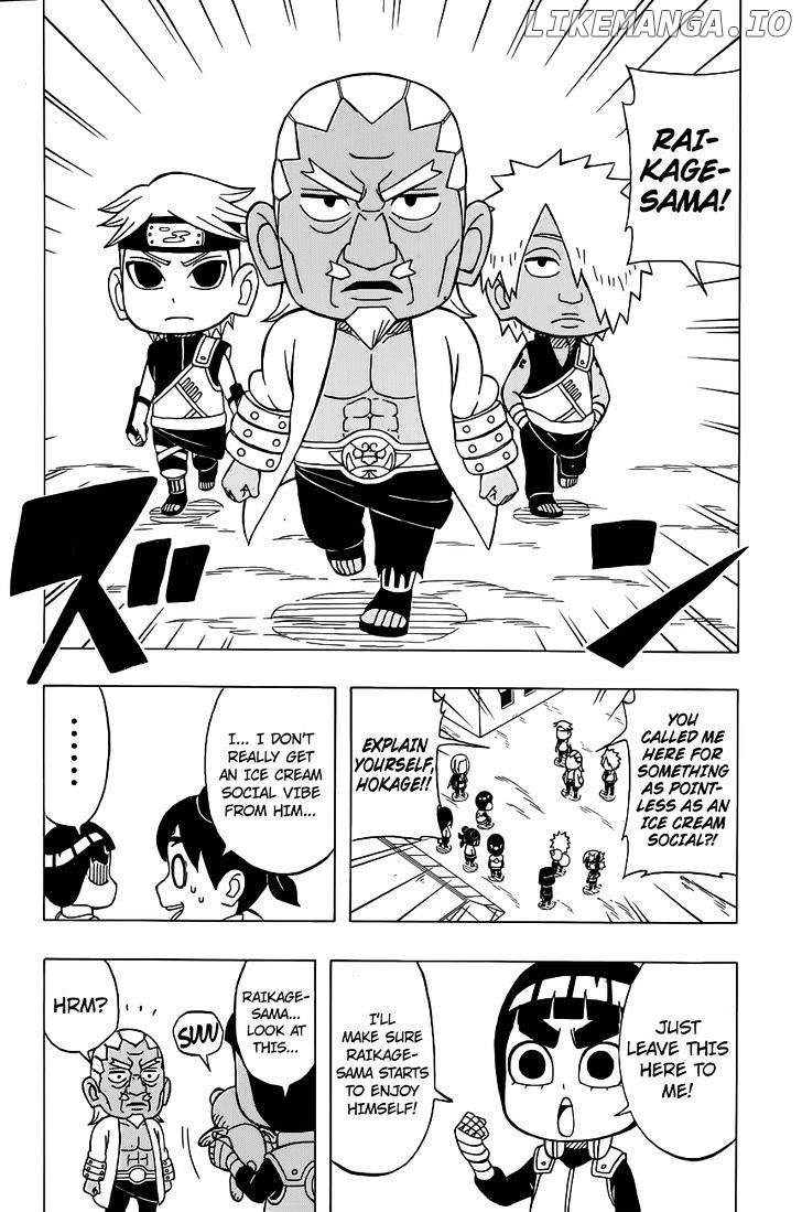 Rock Lee No Seishun Full-Power Ninden chapter 38 - page 9