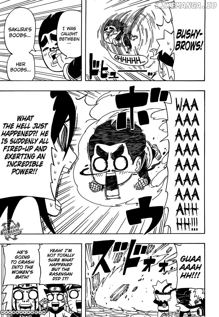 Rock Lee No Seishun Full-Power Ninden chapter 20 - page 29