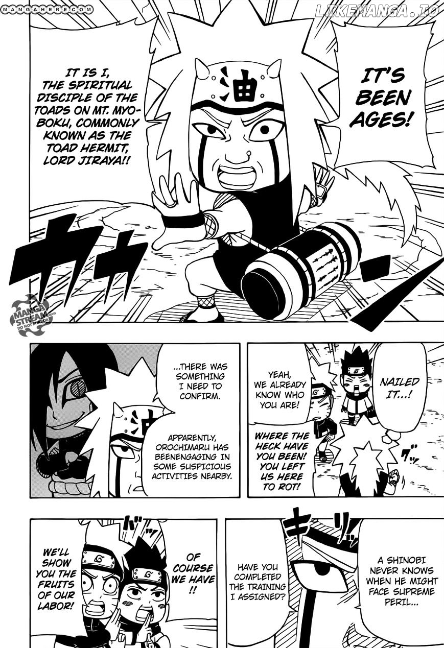 Rock Lee No Seishun Full-Power Ninden chapter 20 - page 5