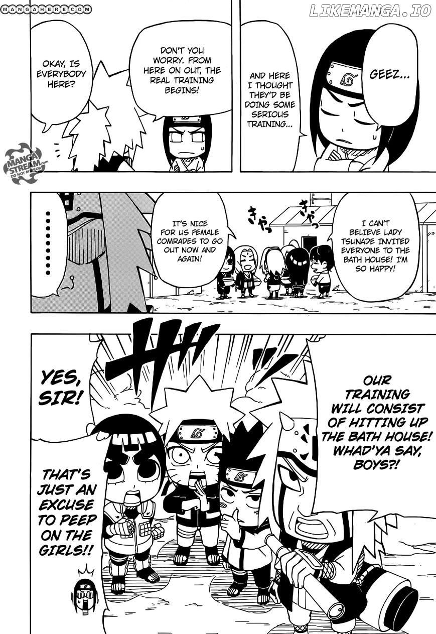 Rock Lee No Seishun Full-Power Ninden chapter 20 - page 7