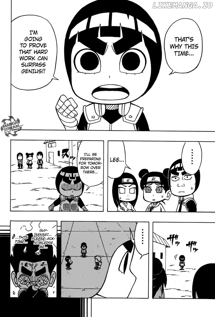 Rock Lee No Seishun Full-Power Ninden chapter 39 - page 3