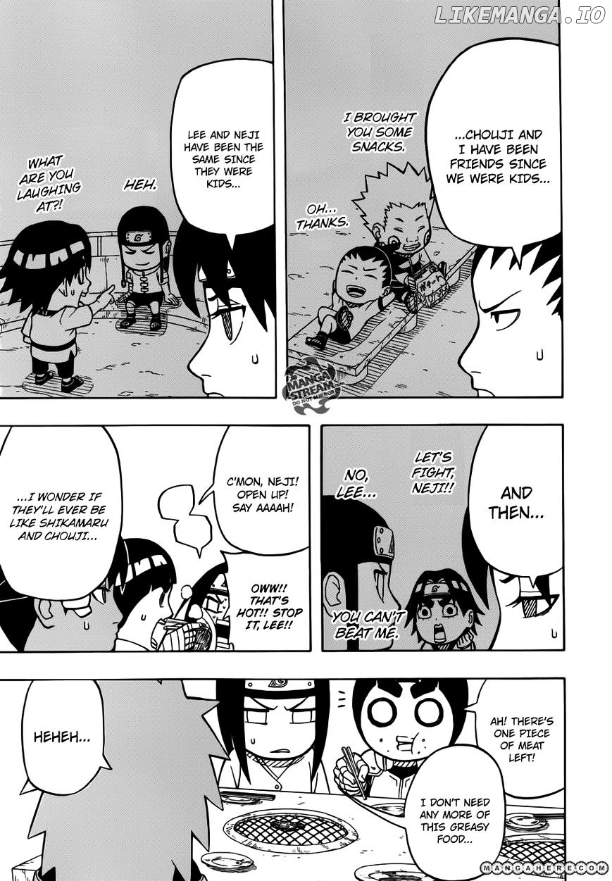 Rock Lee No Seishun Full-Power Ninden chapter 10 - page 10