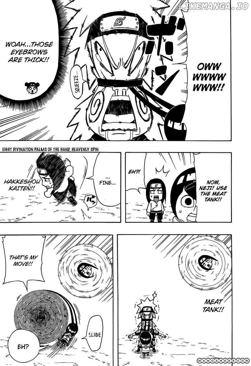 Rock Lee No Seishun Full-Power Ninden chapter 10 - page 16
