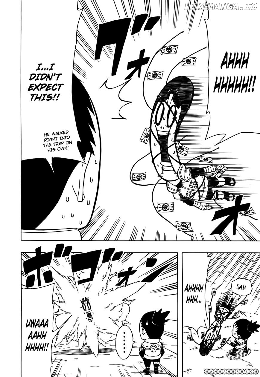 Rock Lee No Seishun Full-Power Ninden chapter 10 - page 19