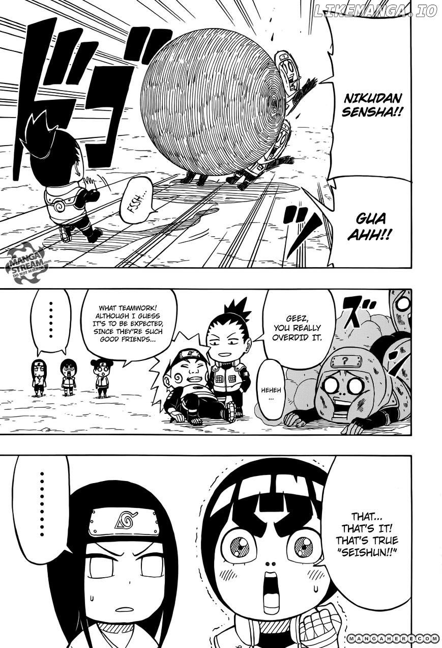 Rock Lee No Seishun Full-Power Ninden chapter 10 - page 6