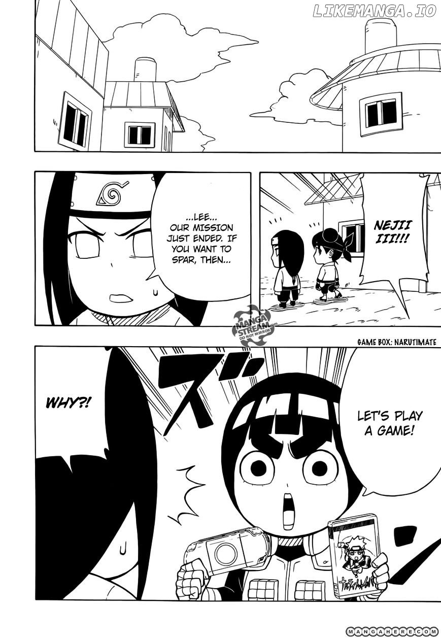 Rock Lee No Seishun Full-Power Ninden chapter 10 - page 7