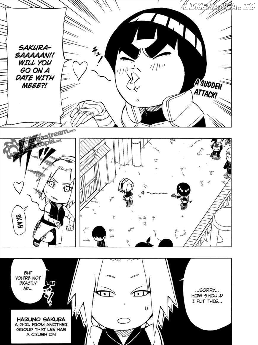 Rock Lee No Seishun Full-Power Ninden chapter 2 - page 3