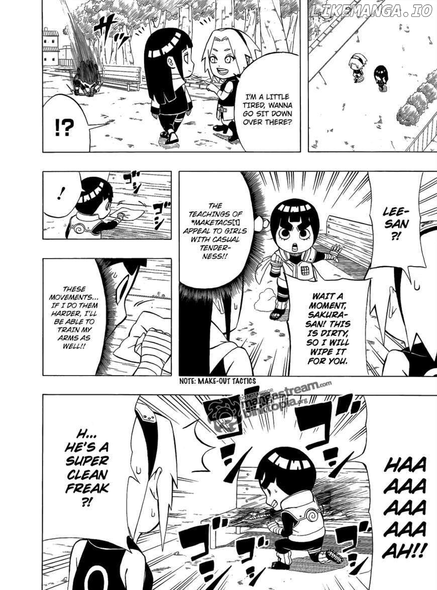 Rock Lee No Seishun Full-Power Ninden chapter 2 - page 6