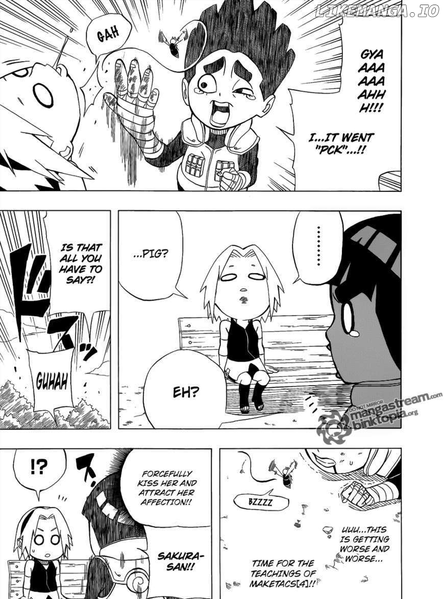 Rock Lee No Seishun Full-Power Ninden chapter 2 - page 9