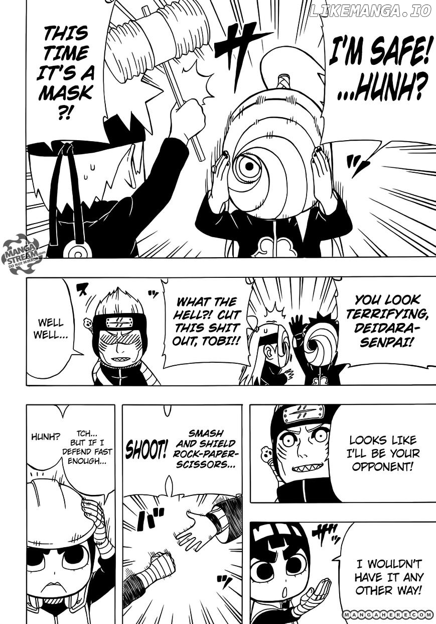 Rock Lee No Seishun Full-Power Ninden chapter 19.5 - page 7