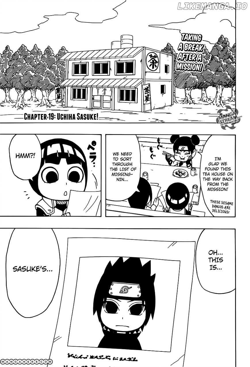 Rock Lee No Seishun Full-Power Ninden chapter 19 - page 5