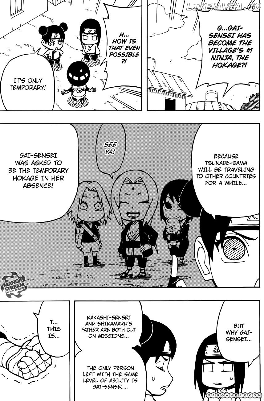Rock Lee No Seishun Full-Power Ninden chapter 17 - page 4