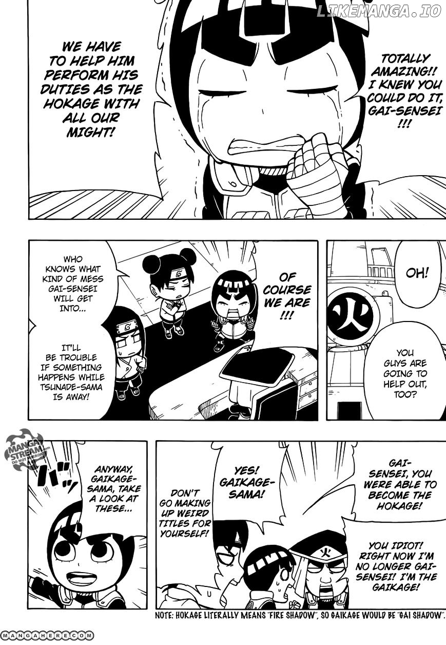 Rock Lee No Seishun Full-Power Ninden chapter 17 - page 5