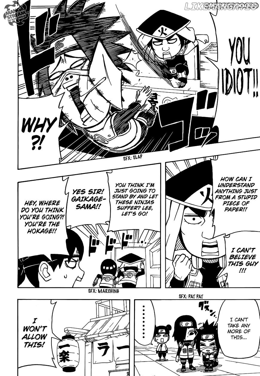 Rock Lee No Seishun Full-Power Ninden chapter 17 - page 7