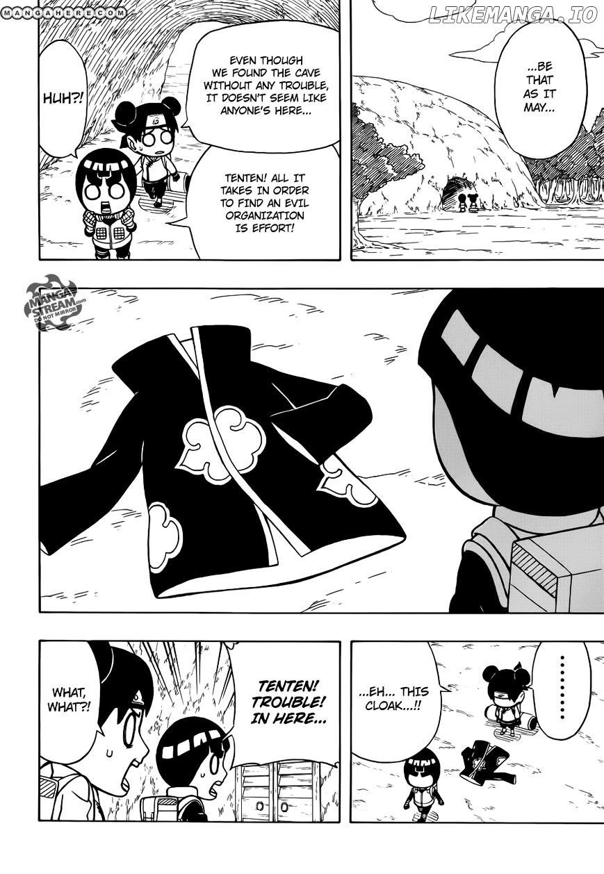 Rock Lee No Seishun Full-Power Ninden chapter 16 - page 9