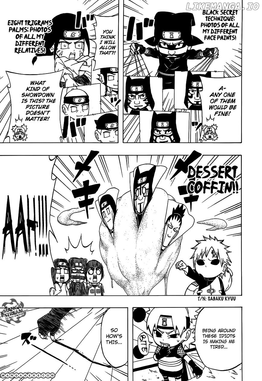 Rock Lee No Seishun Full-Power Ninden chapter 15 - page 21
