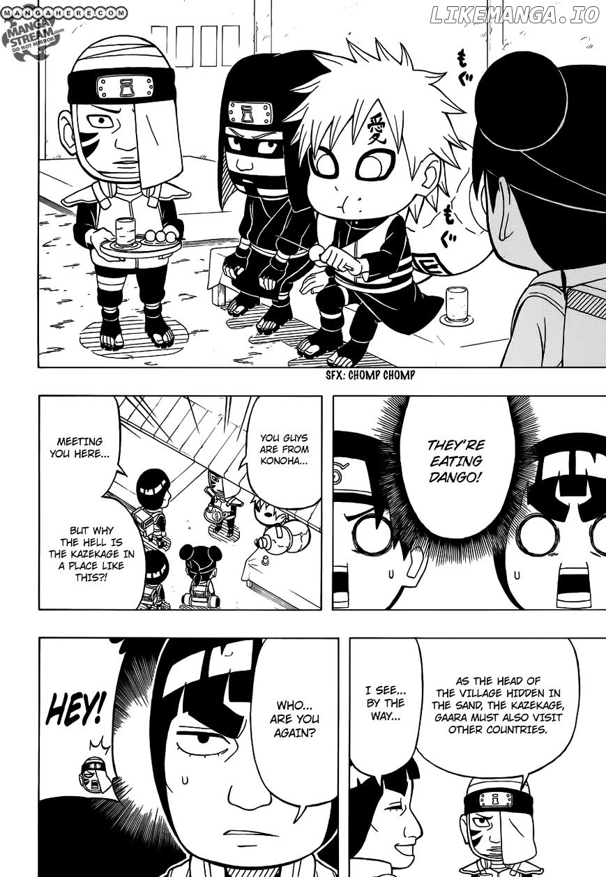 Rock Lee No Seishun Full-Power Ninden chapter 15 - page 4
