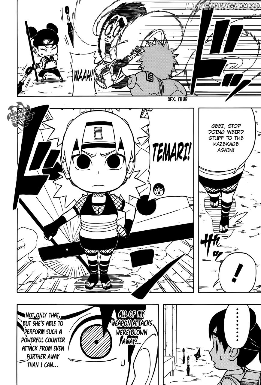 Rock Lee No Seishun Full-Power Ninden chapter 15 - page 6