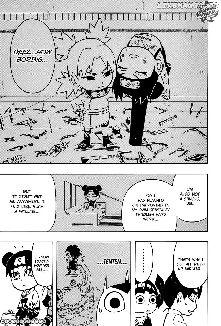 Rock Lee No Seishun Full-Power Ninden chapter 15 - page 9