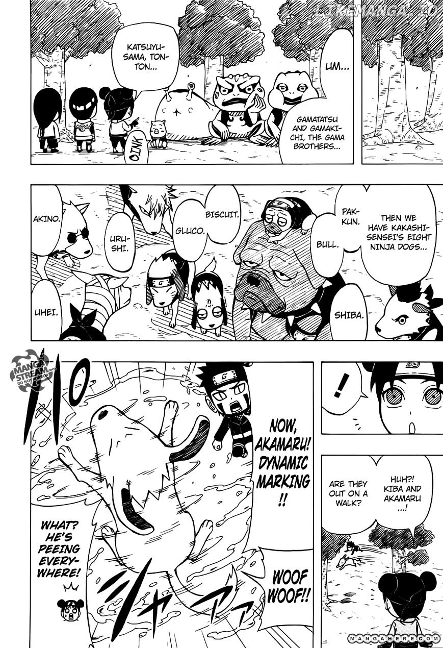 Rock Lee No Seishun Full-Power Ninden chapter 14 - page 7