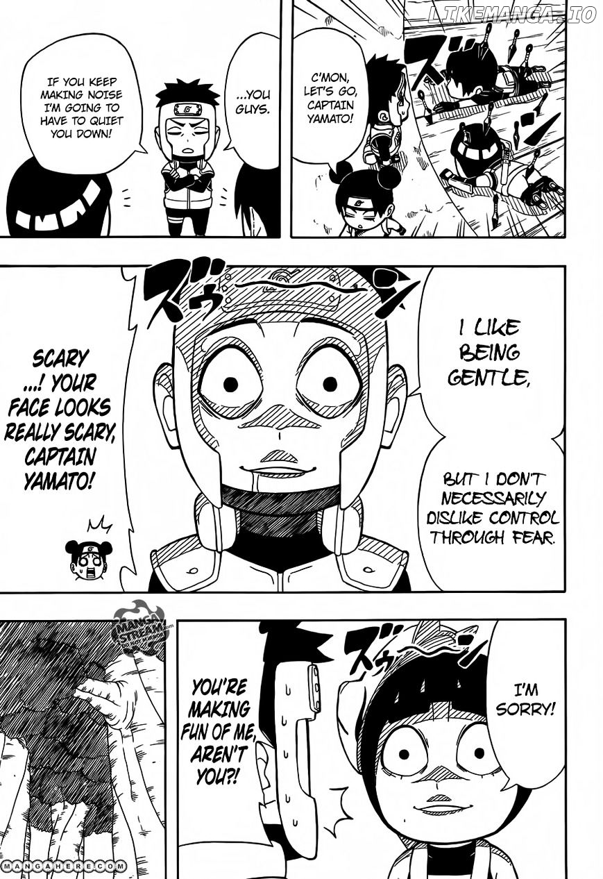 Rock Lee No Seishun Full-Power Ninden chapter 13 - page 10