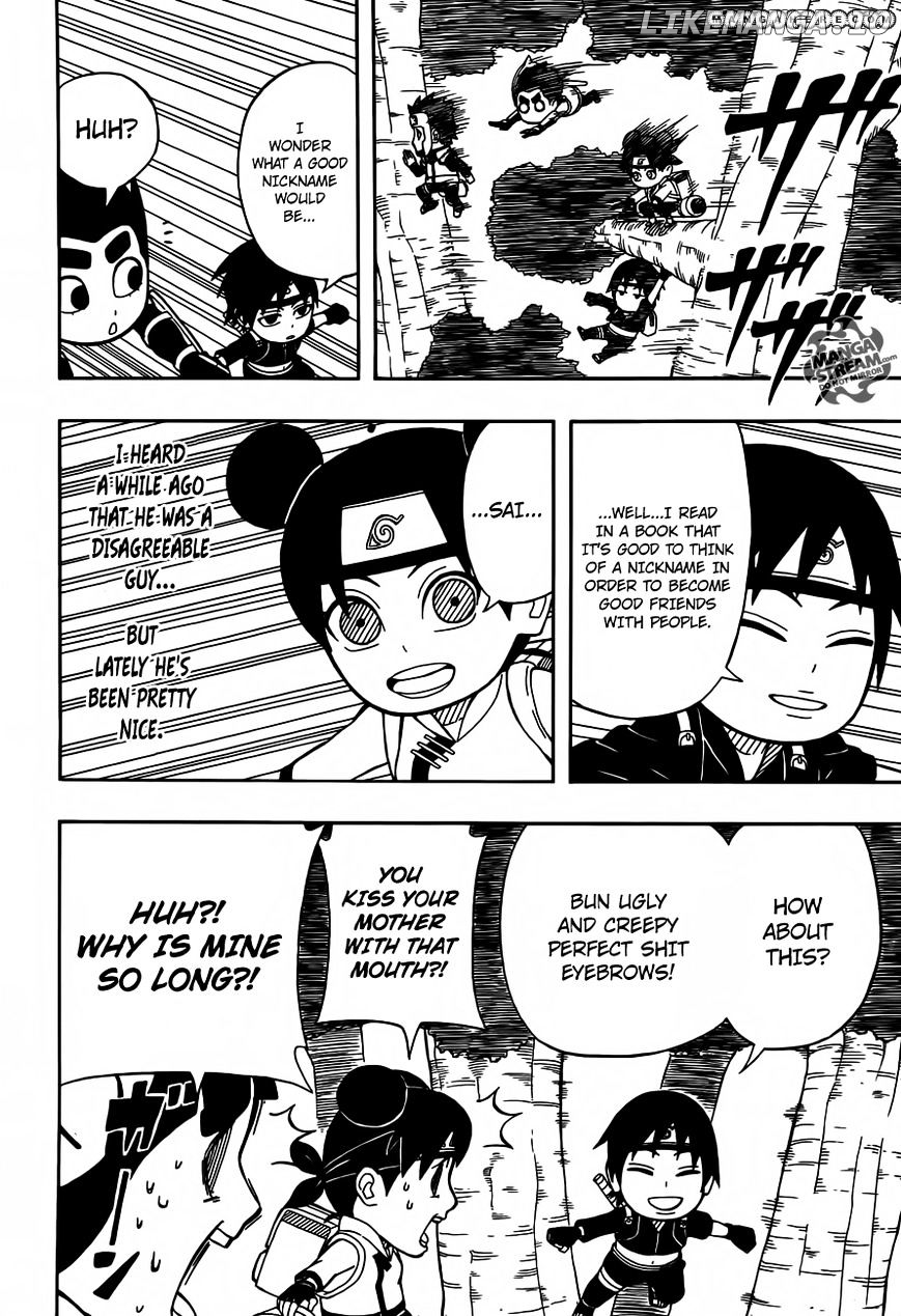 Rock Lee No Seishun Full-Power Ninden chapter 13 - page 11