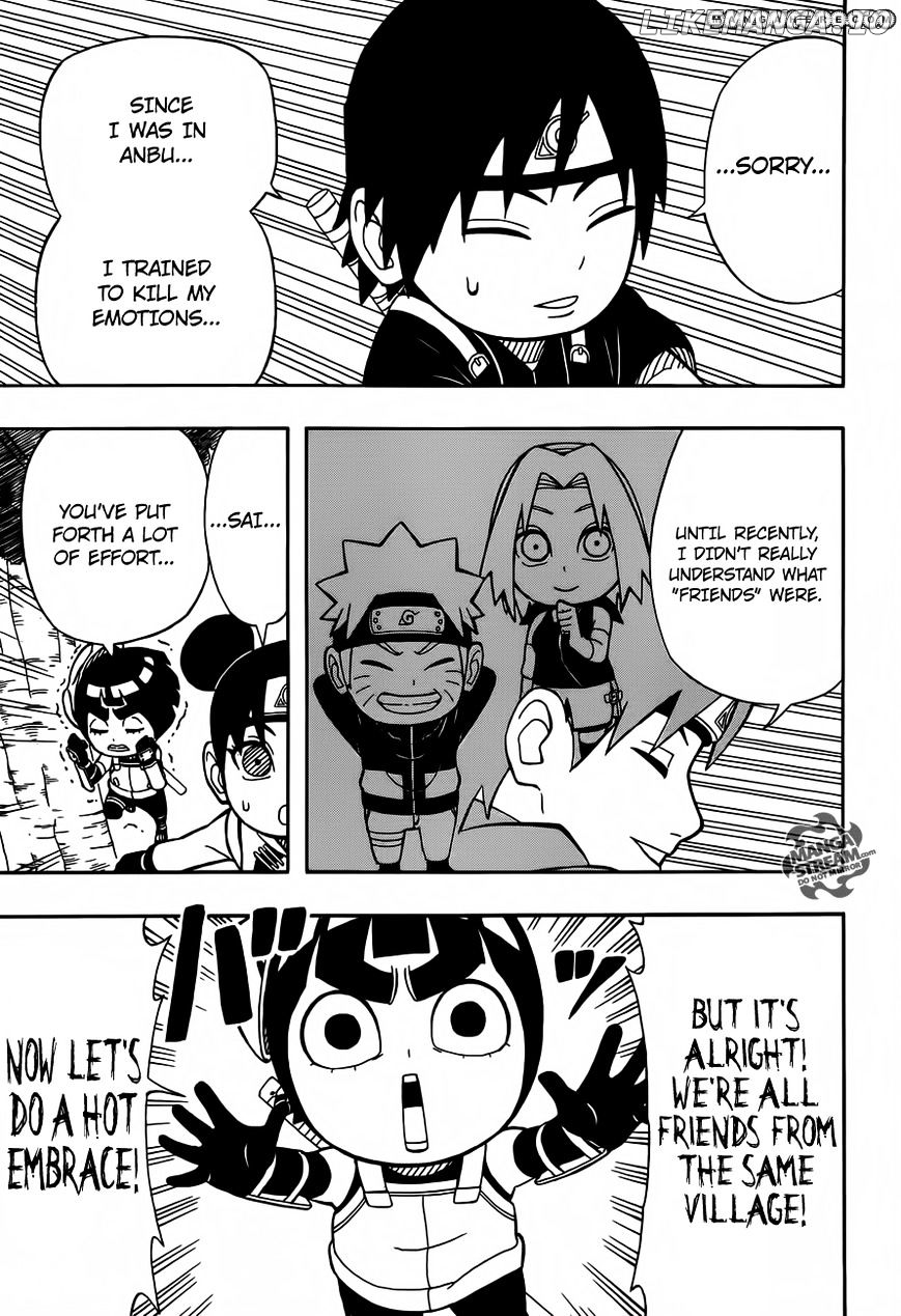 Rock Lee No Seishun Full-Power Ninden chapter 13 - page 12