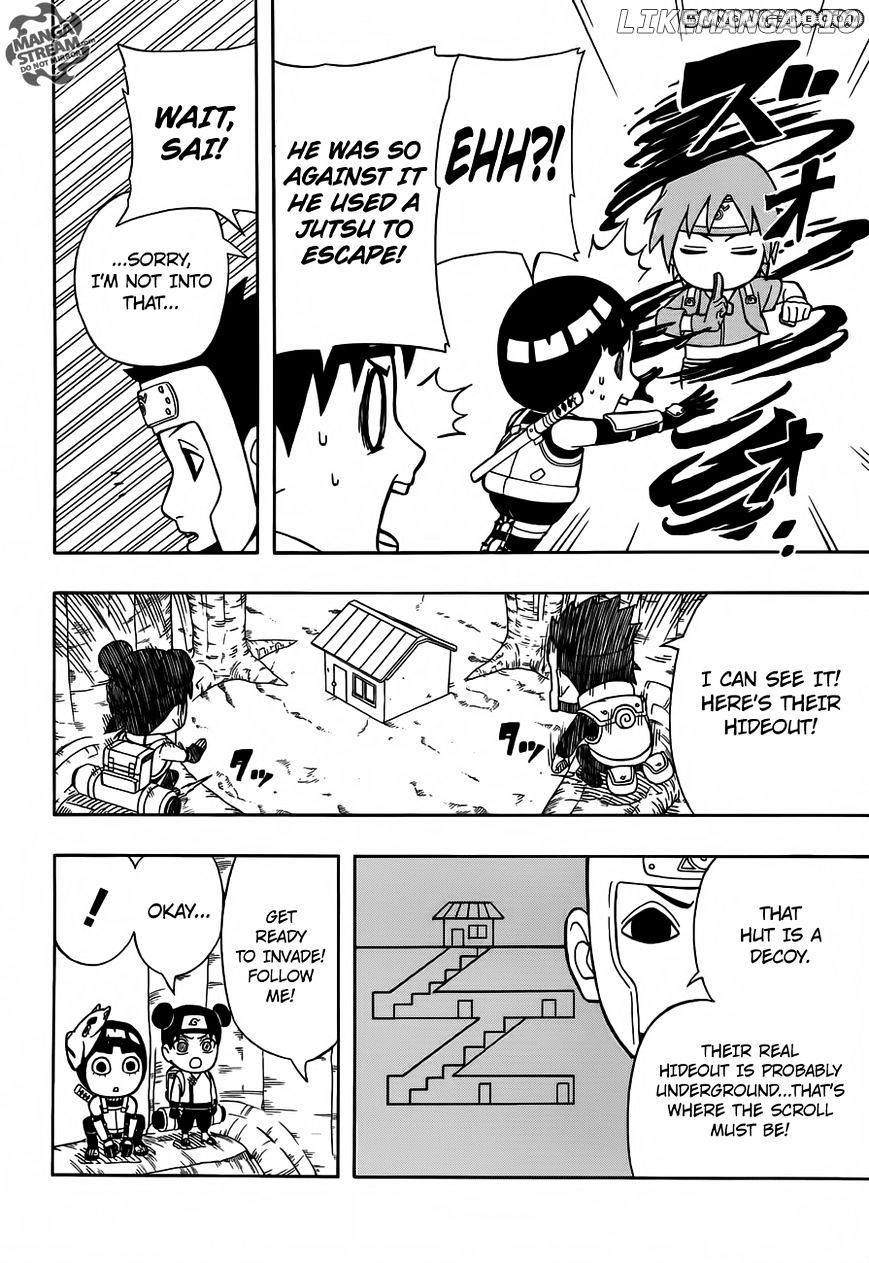Rock Lee No Seishun Full-Power Ninden chapter 13 - page 13