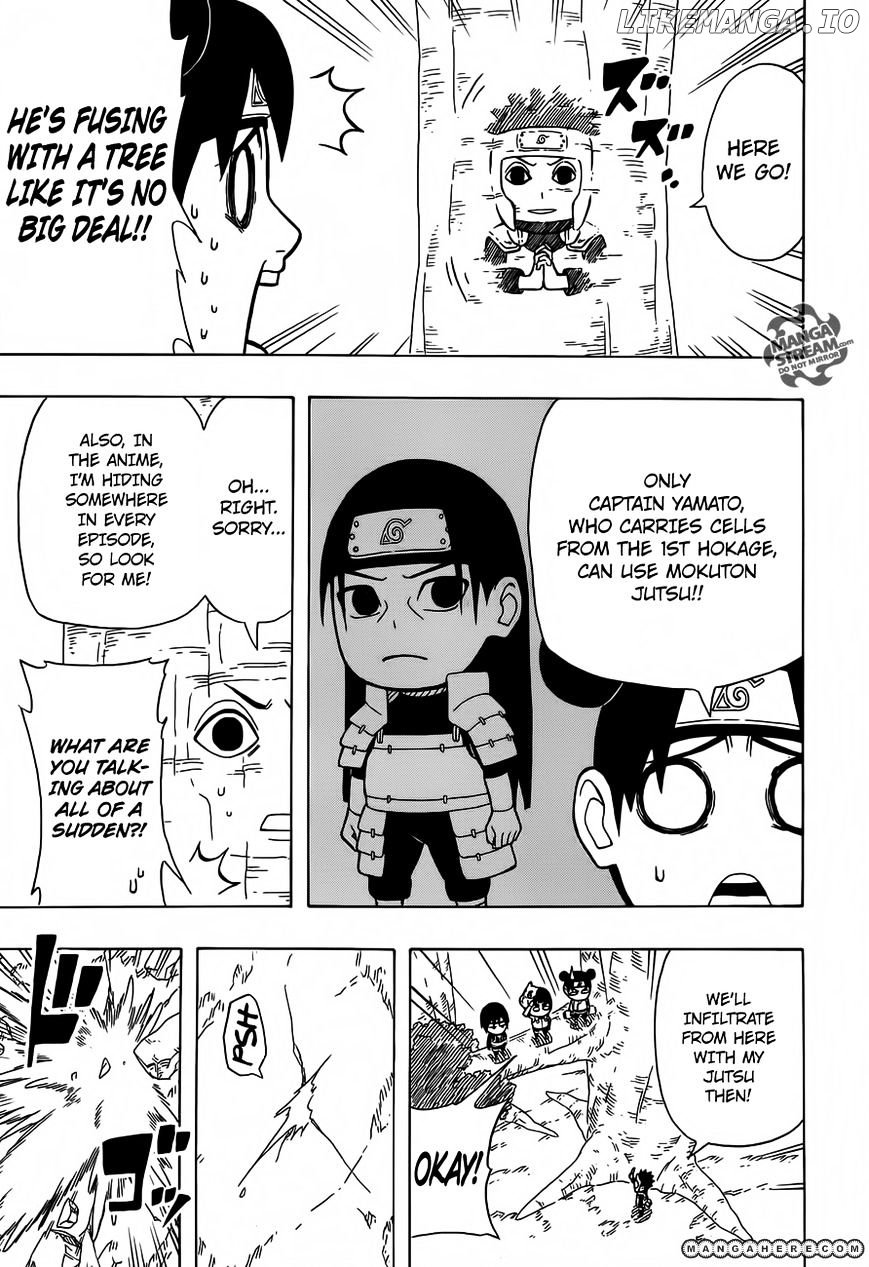 Rock Lee No Seishun Full-Power Ninden chapter 13 - page 14
