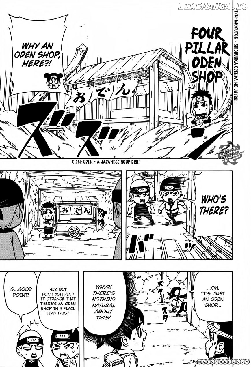 Rock Lee No Seishun Full-Power Ninden chapter 13 - page 18